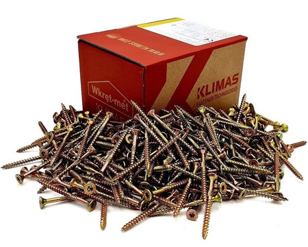WKRĘTY CIESIELSKIE 4,5x70 TORX ŁEB STOŻKOWY 250szt
