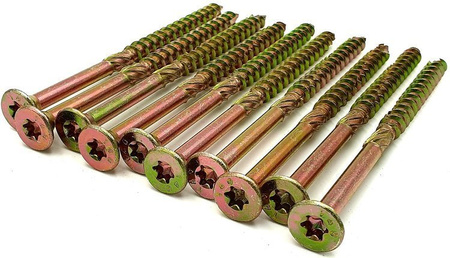 WKRĘTY CIESIELSKIE 8x120 TORX ŁEB STOŻKOWY 50szt